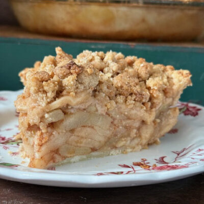 Apple Crumb Pie