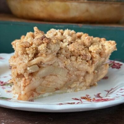 Apple Crumb Pie