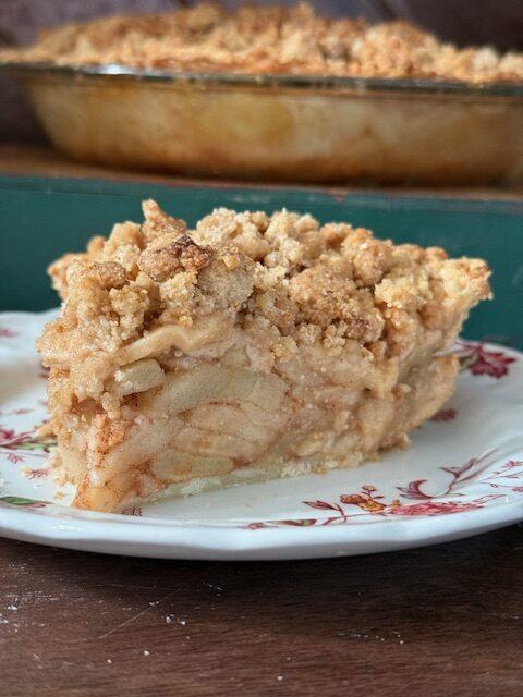Apple Crumb Pie
