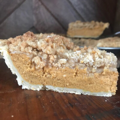 Pumpkin Streusel Pie