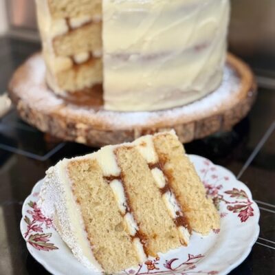 Eggnog Cake