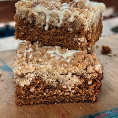 Gingerbread Crumb Cake