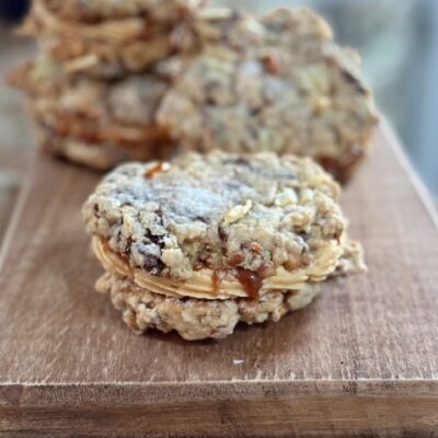 Cowboy Cookie Sandwiches