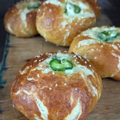 Jalapeno Popper Soft Pretzels