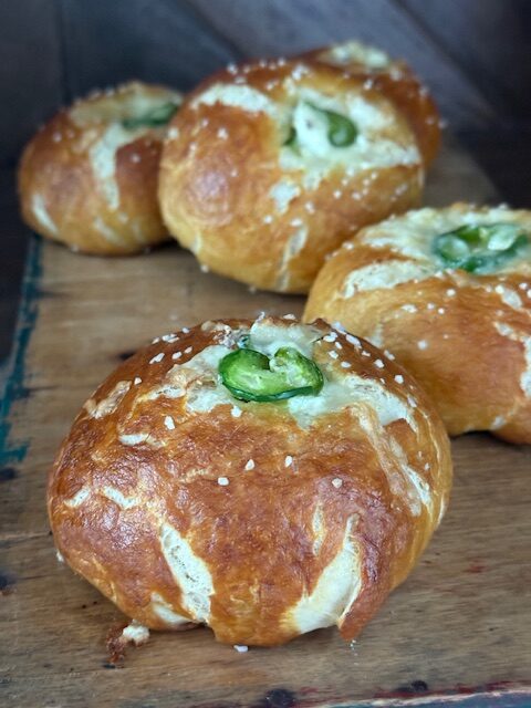 Jalapeno Popper Soft Pretzels